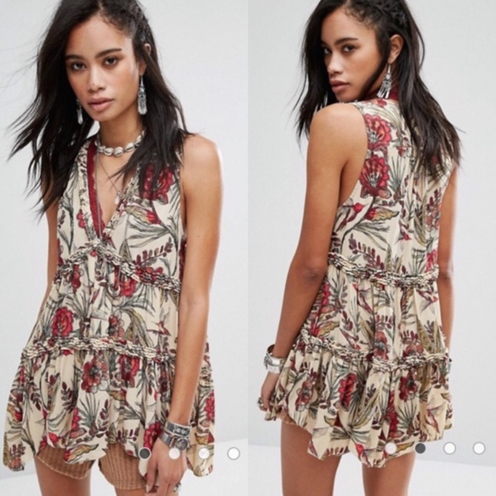 Free People Purple Haze Hummingbird Tunic